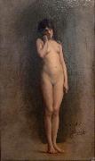 Jean-Leon Gerome Nude girl Sweden oil painting artist